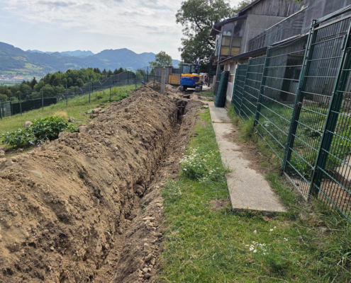 Leitungsgraben Leitungsgraben